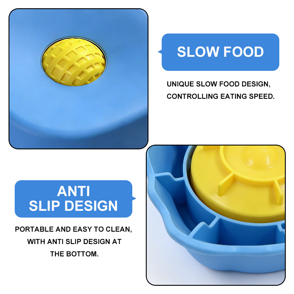 Slow feeder bowl for dogs